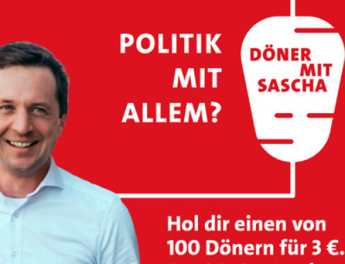 Politik mit allem? Auf einen Döner mit Sascha Binder am 24. September in Geislingen